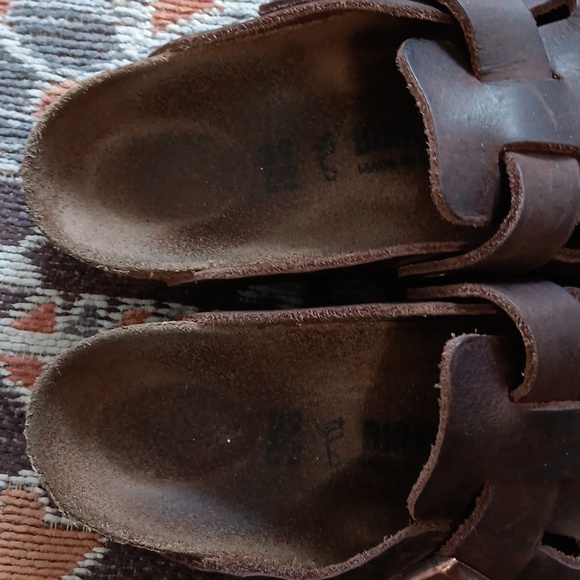 Birkenstock  Boston Leather Clogs 39 - Picture 2 of 8